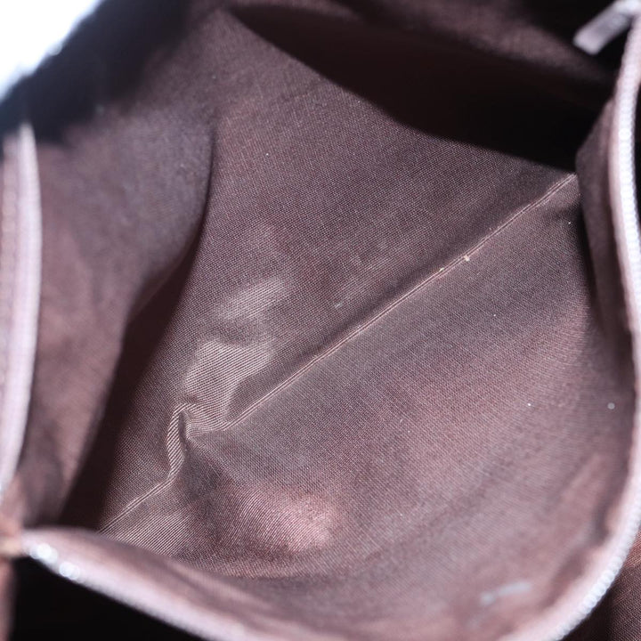 BurberrySs Nova Check Tote Bag Canvas Leather Beige Brown gold Auth 88513