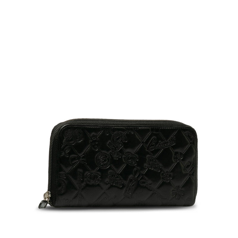 Top Quality Chanel Top Quality Chanel Mattress Long Wallet Leather Black Ladies Market