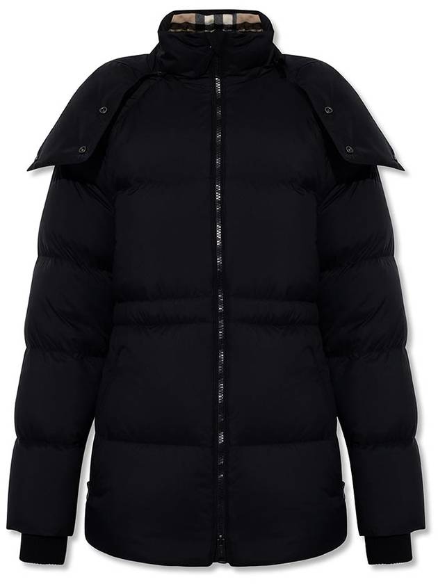 Burberry Detachable Hooded Nylon Padding Black