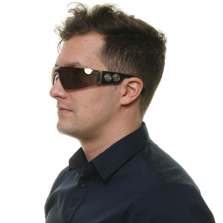 Roberto Cavalli Black Men Men's Sunglasses
