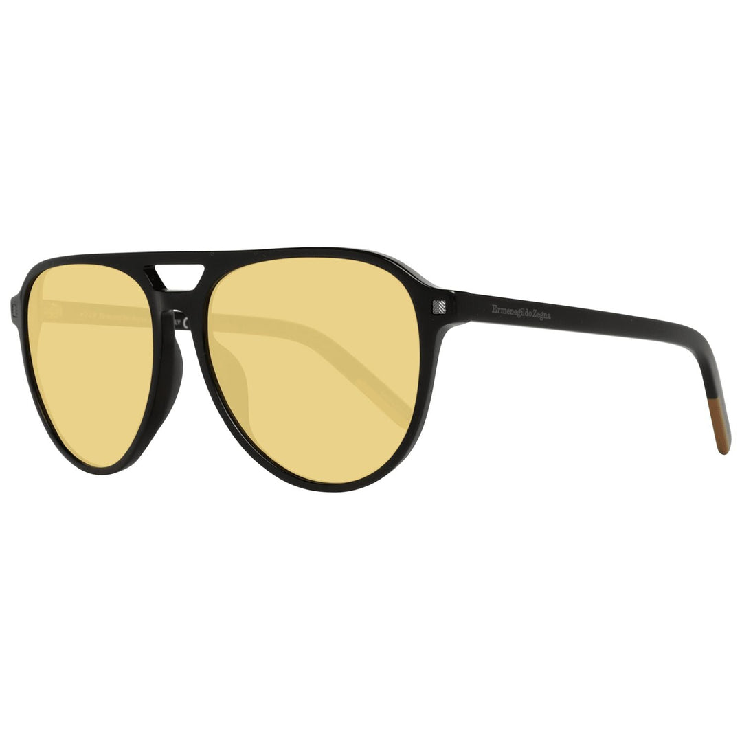Ermenegildo Zegna Black Men Men's Sunglasses