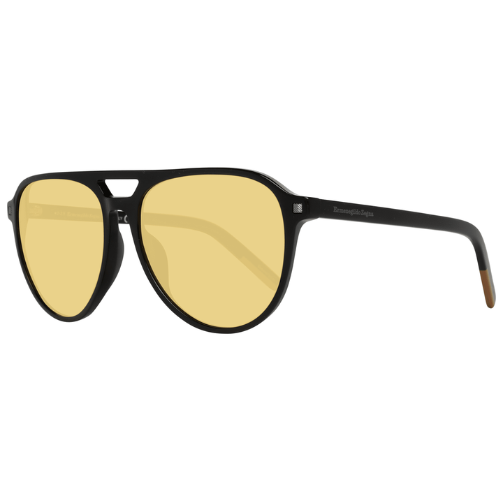 Ermenegildo Zegna Black Men Men's Sunglasses