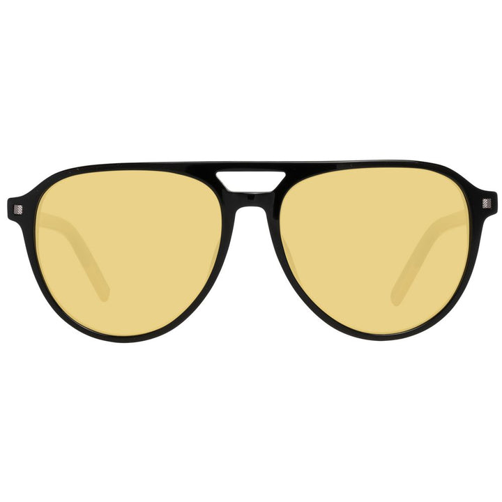 Ermenegildo Zegna Black Men Men's Sunglasses