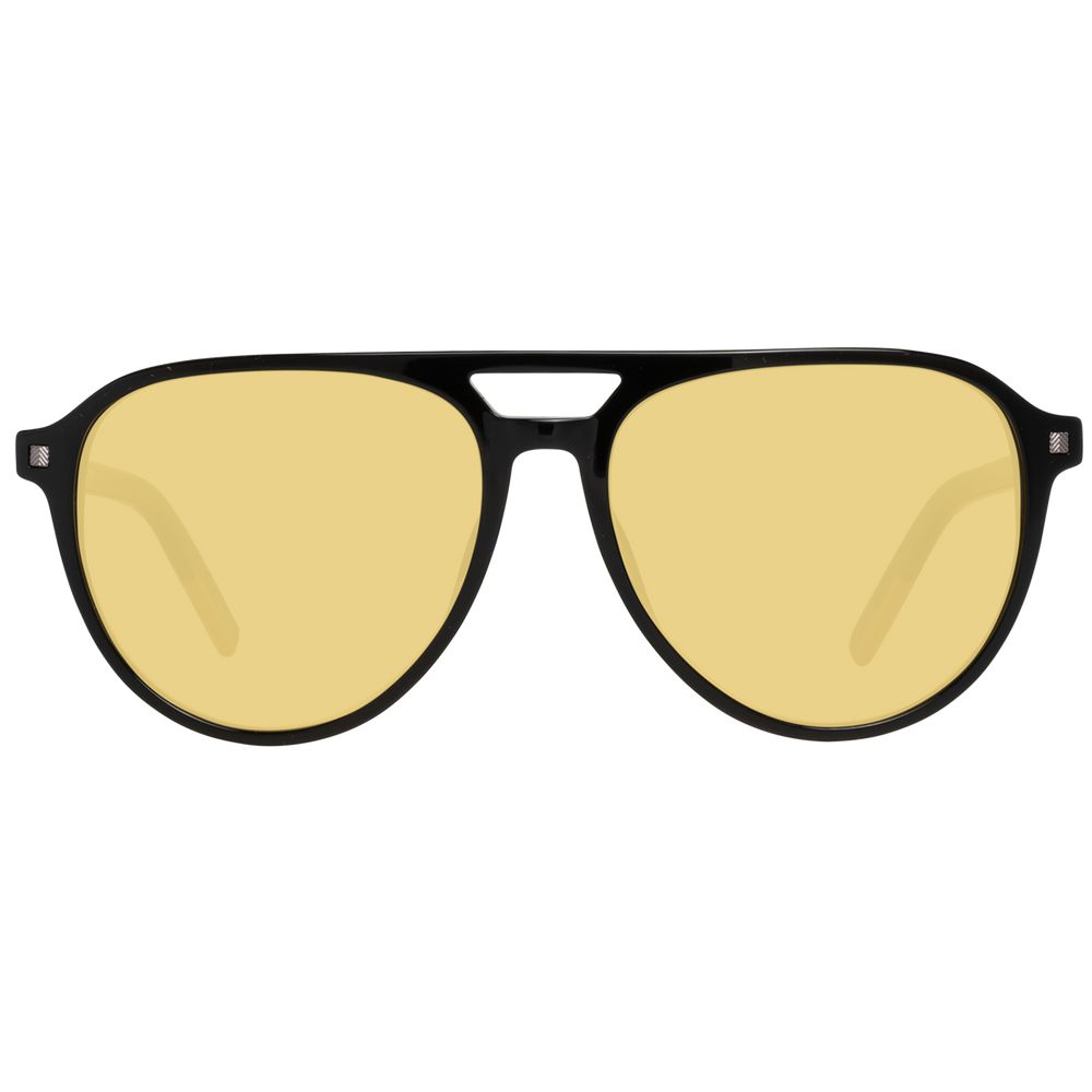Ermenegildo Zegna Black Men Men's Sunglasses