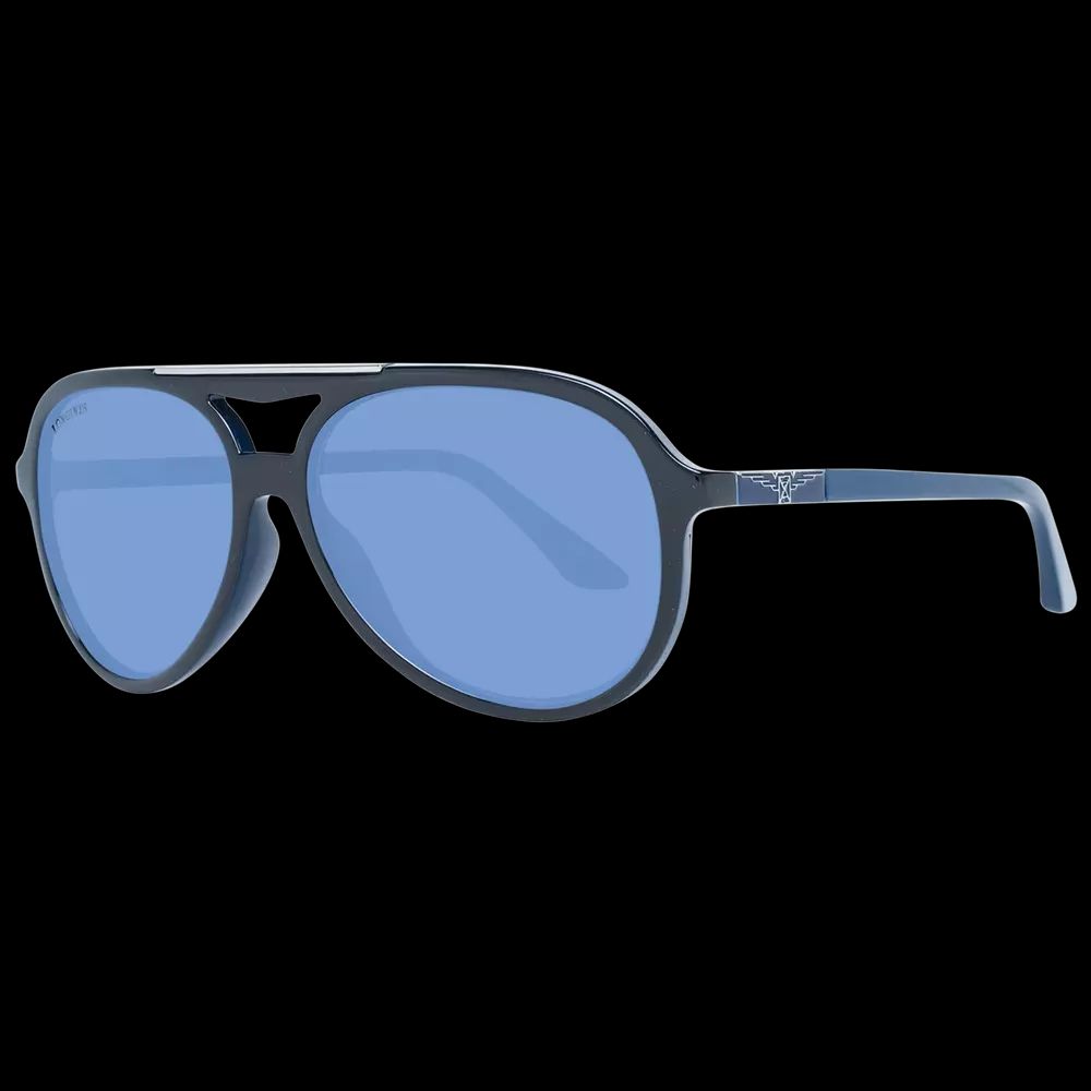 Longines Black Men Men's Sunglasses