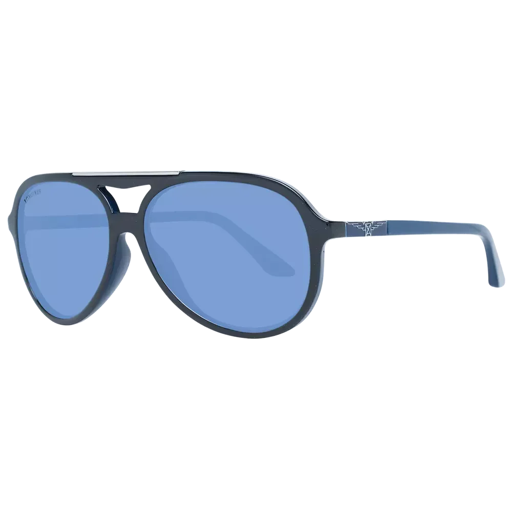 Longines Black Men Men's Sunglasses