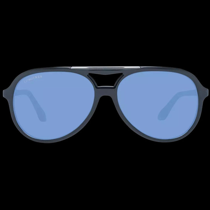 Longines Black Men Men's Sunglasses