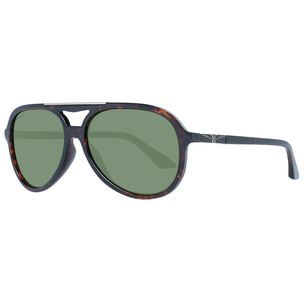 Longines Brown Men Men's Sunglasses