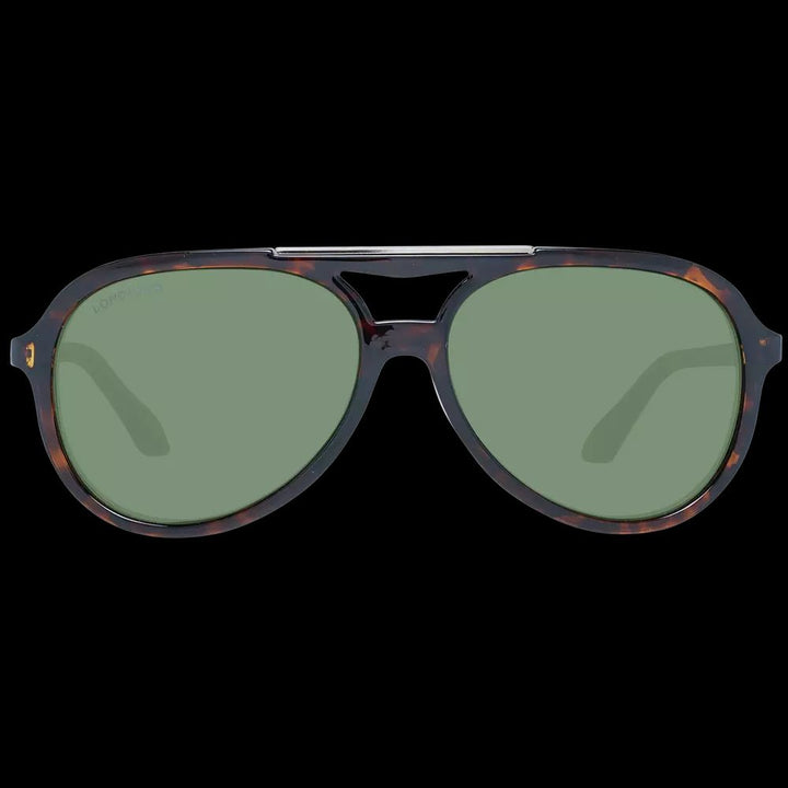 Longines Brown Men Men's Sunglasses