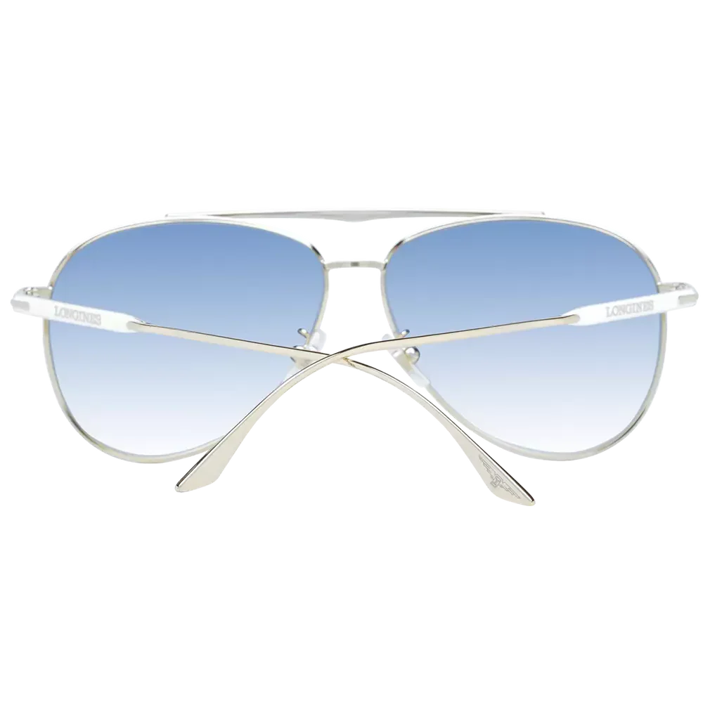 Longines White Men Men's Sunglasses