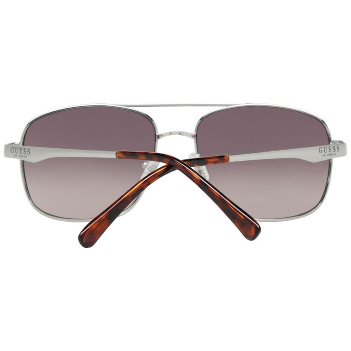 Guess Silver Men Men's Sunglasses