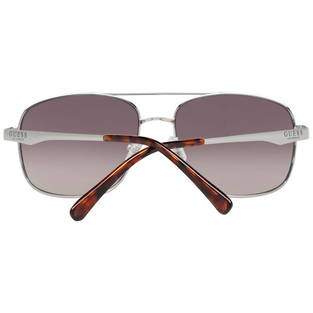 Guess Silver Men Men's Sunglasses