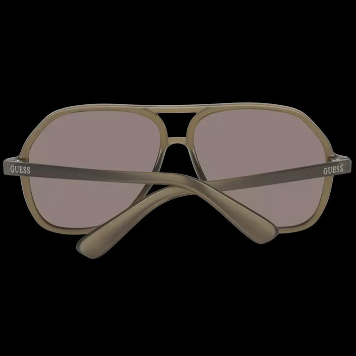 Guess Brown Men Men's Sunglasses