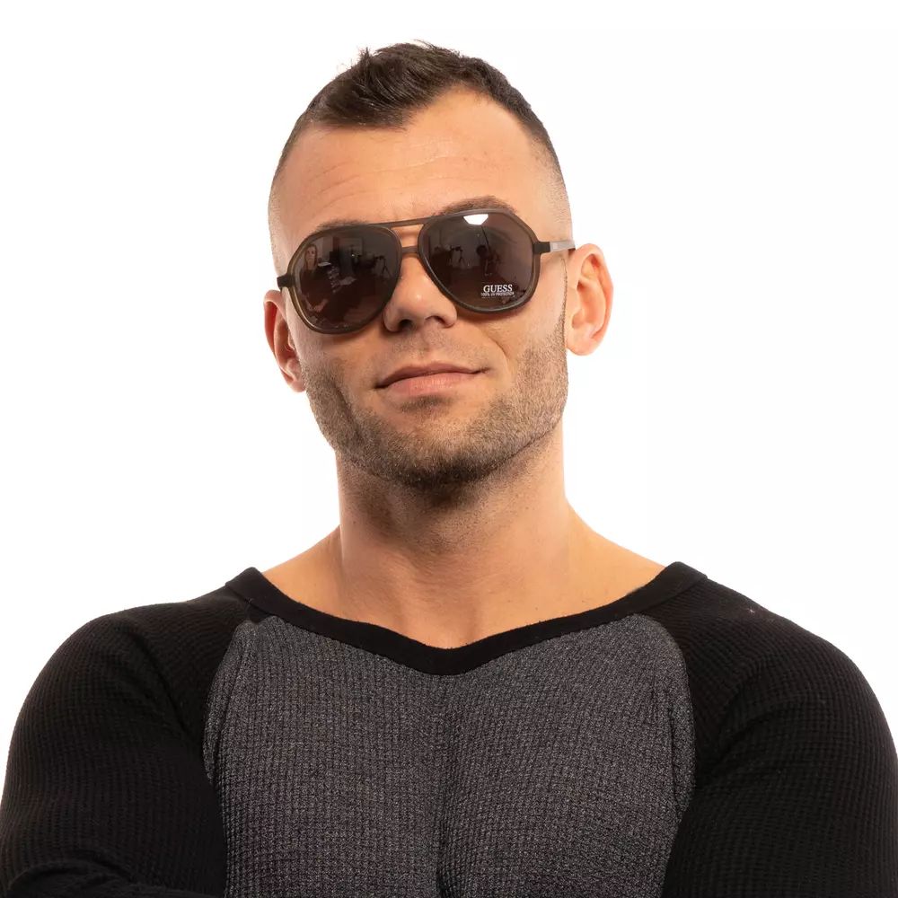 Guess Brown Men Men's Sunglasses