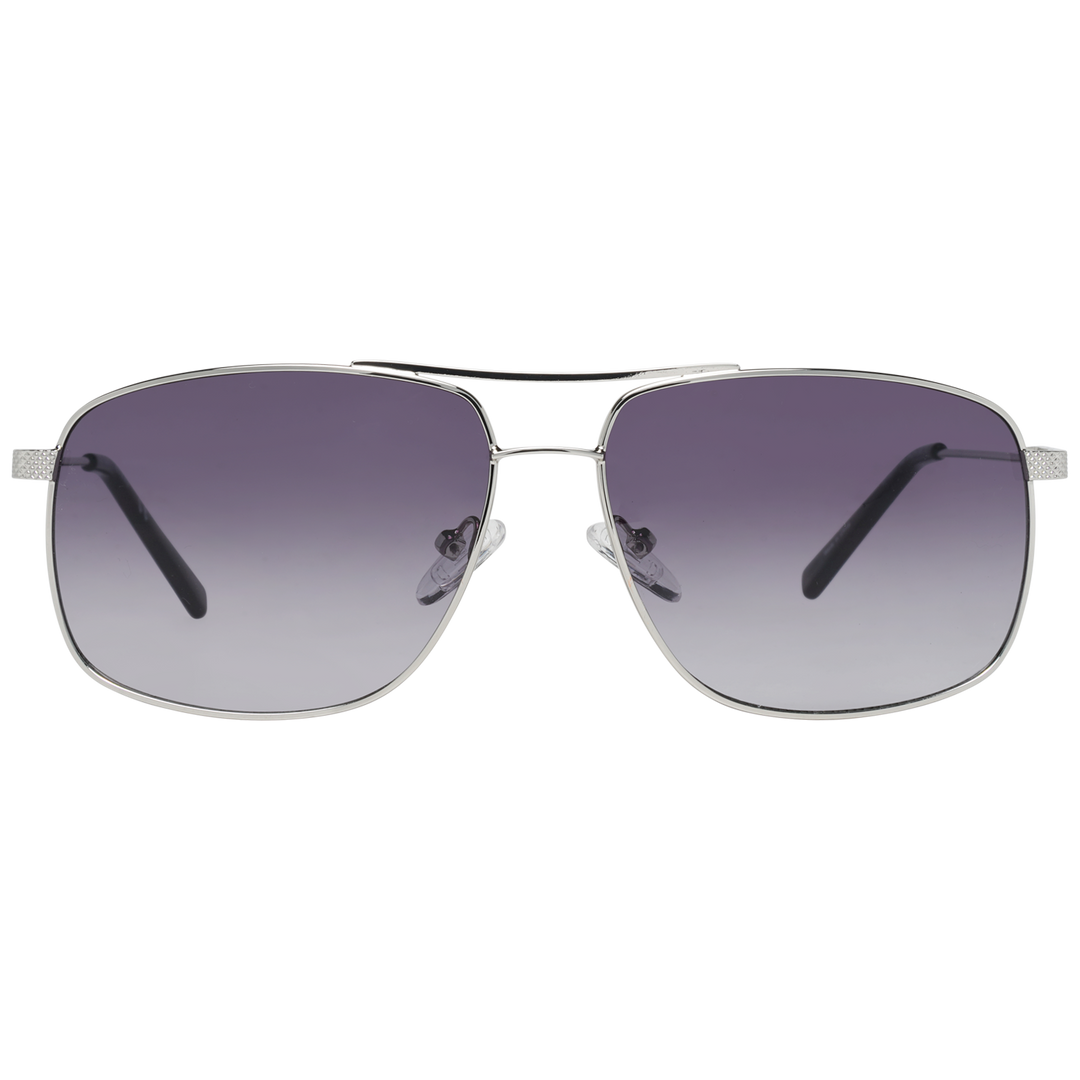 Guess Silver Men Men's Sunglasses