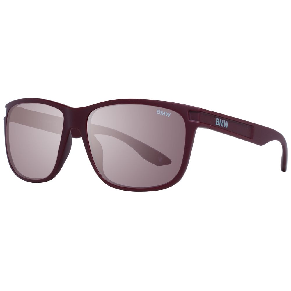 BMW Burgundy Men Men's Sunglasses