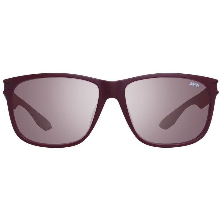 BMW Burgundy Men Men's Sunglasses