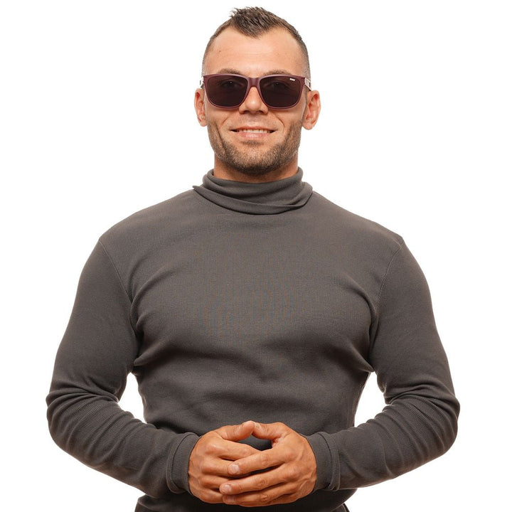 BMW Burgundy Men Men's Sunglasses