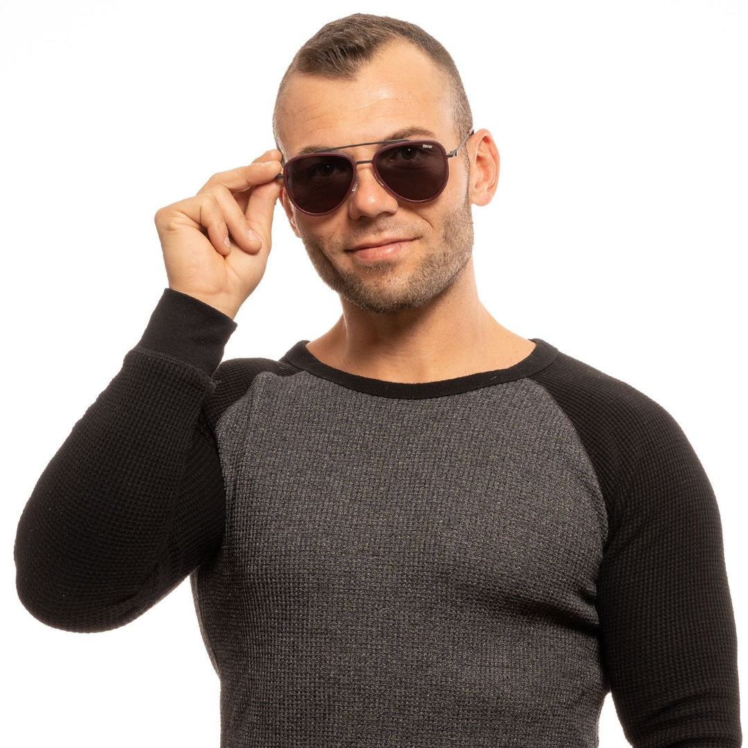 BMW Brown Men Men's Sunglasses