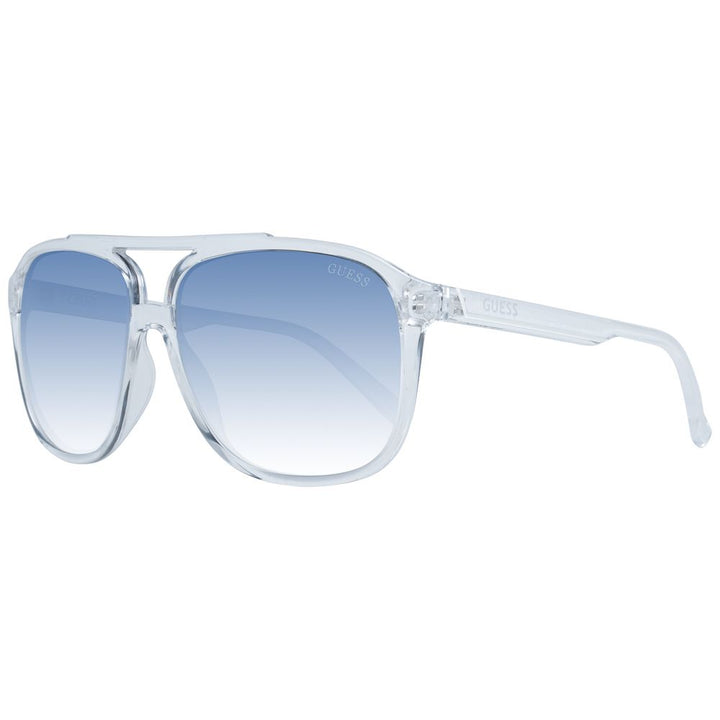 Guess Transparent Men Men's Sunglasses