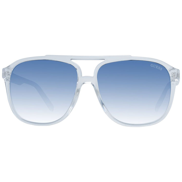 Guess Transparent Men Men's Sunglasses