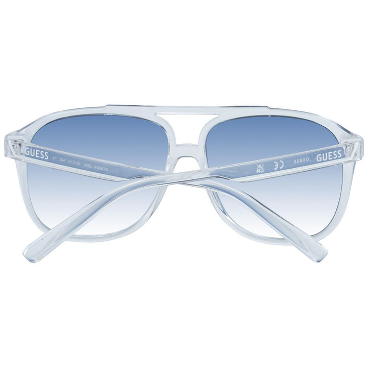 Guess Transparent Men Men's Sunglasses