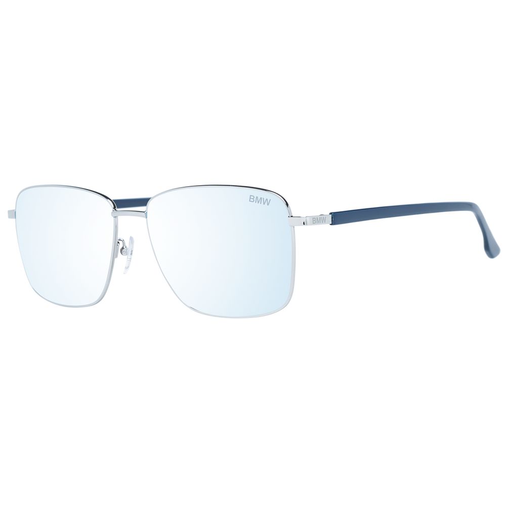 BMW Silver Men Men's Sunglasses