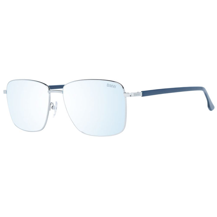 BMW Silver Men Men's Sunglasses
