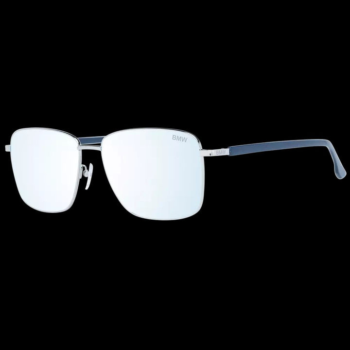 BMW Silver Men Men's Sunglasses