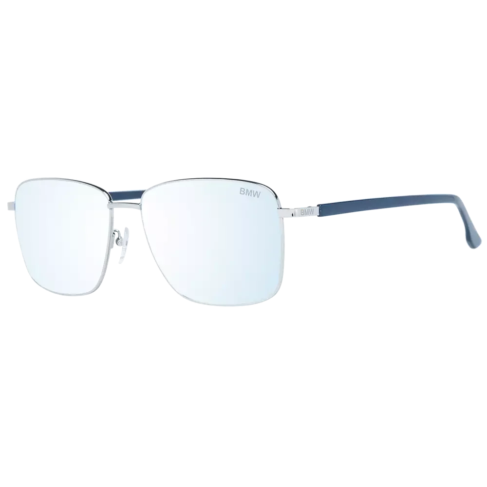 BMW Silver Men Men's Sunglasses
