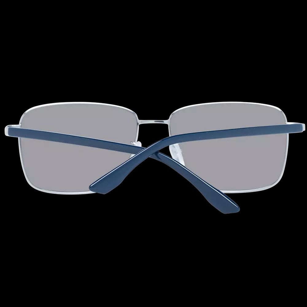 BMW Silver Men Men's Sunglasses