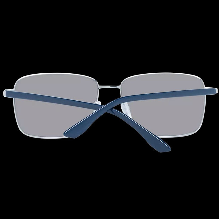 BMW Silver Men Men's Sunglasses