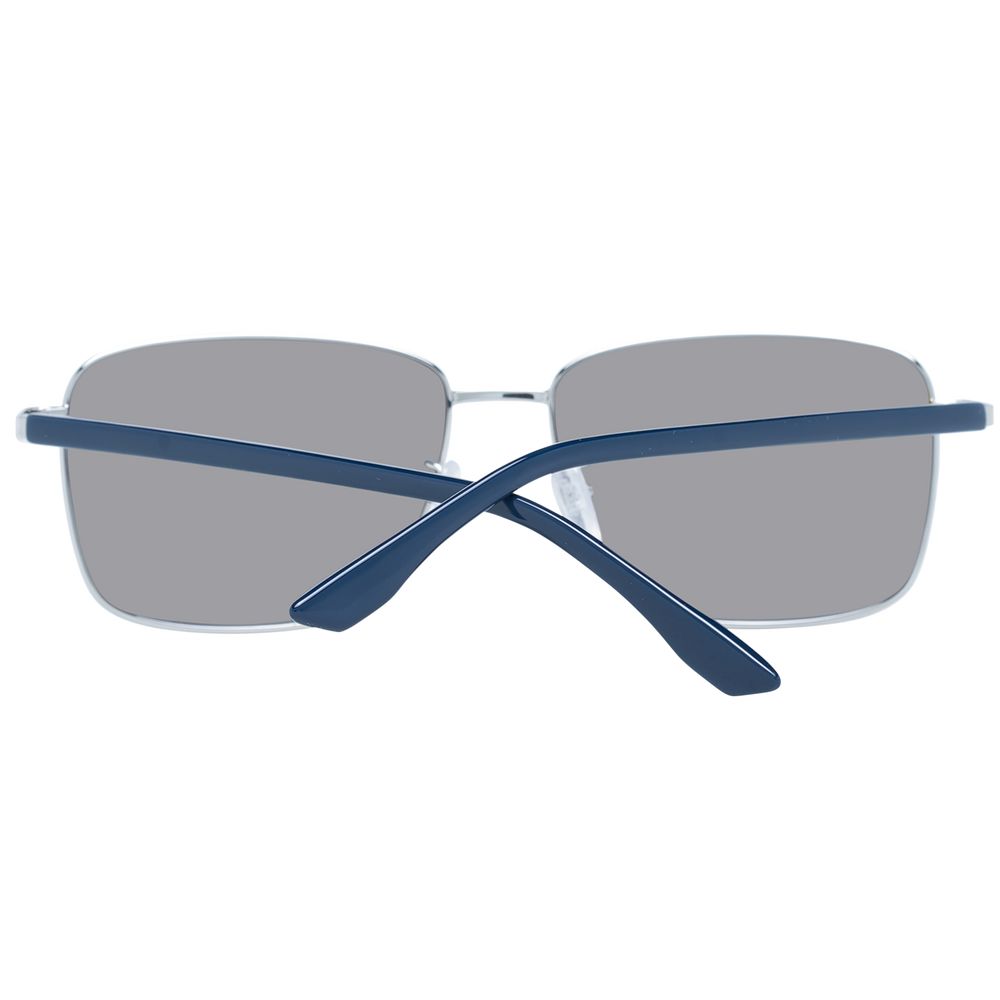 BMW Silver Men Men's Sunglasses