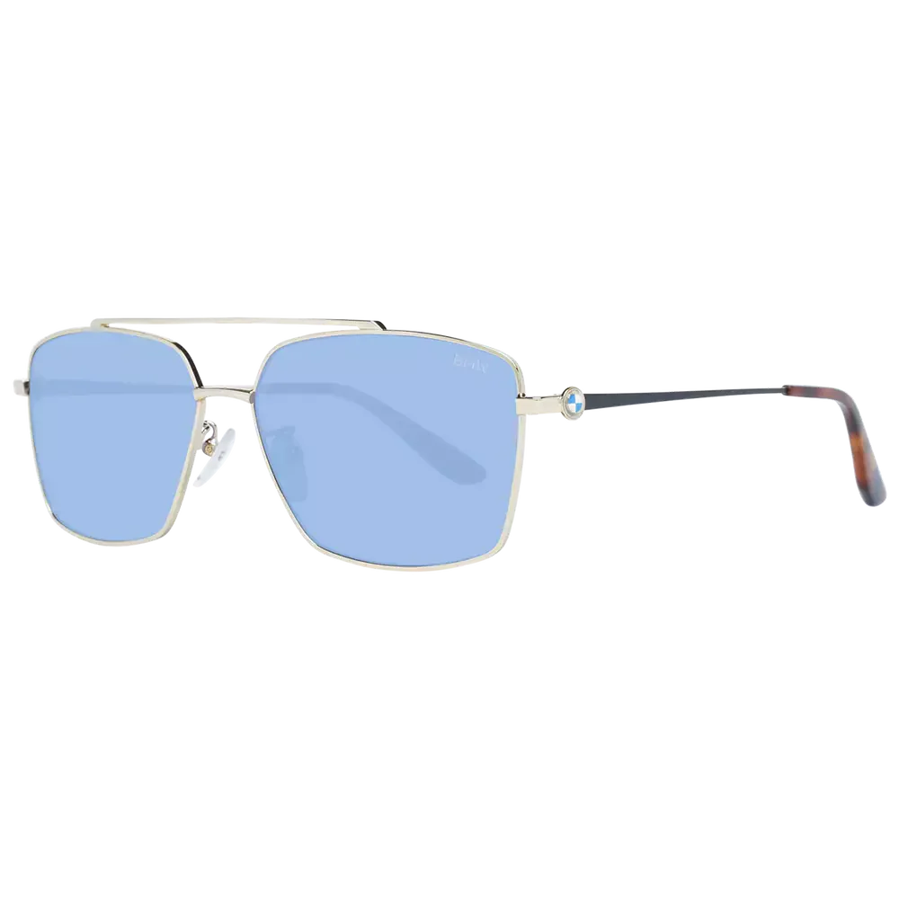 BMW Gold Men Men's Sunglasses