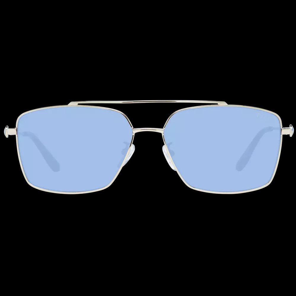 BMW Gold Men Men's Sunglasses