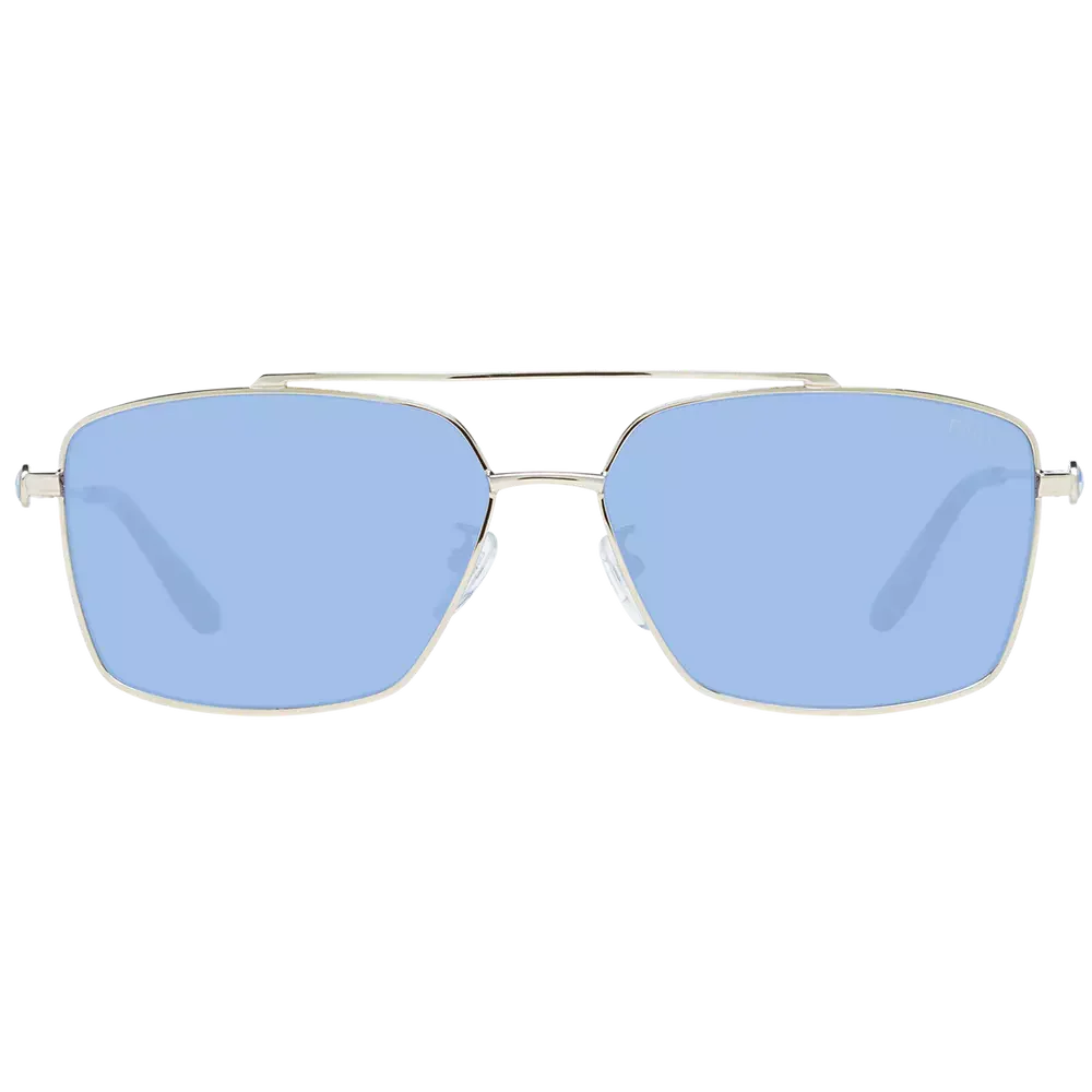 BMW Gold Men Men's Sunglasses