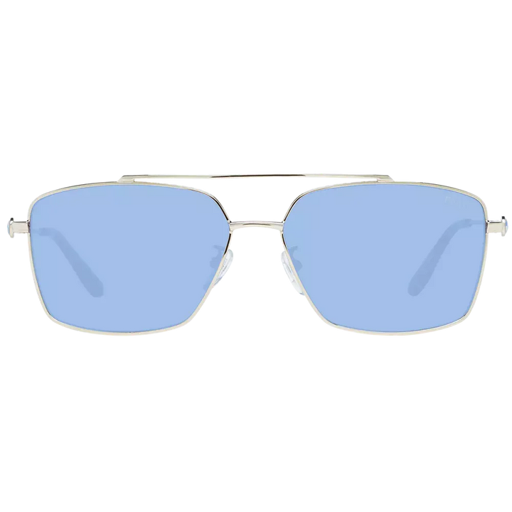 BMW Gold Men Men's Sunglasses