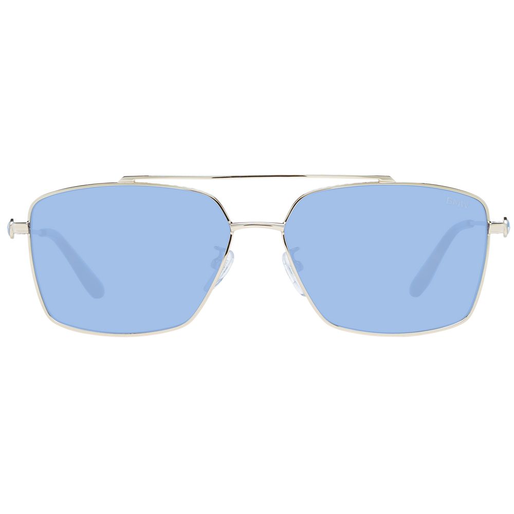 BMW Gold Men Men's Sunglasses
