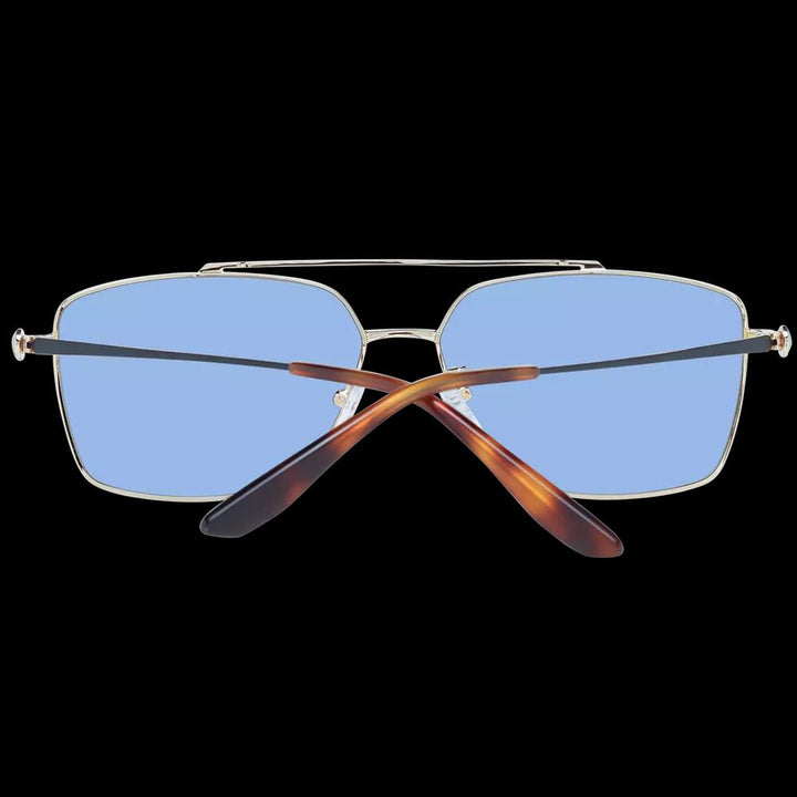 BMW Gold Men Men's Sunglasses