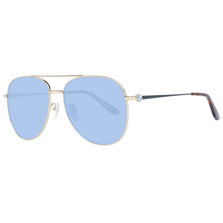 BMW Gold Men Men's Sunglasses