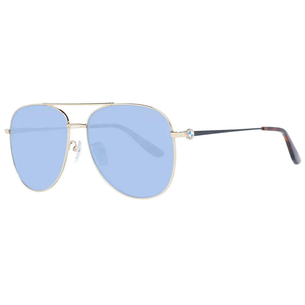 BMW Gold Men Men's Sunglasses