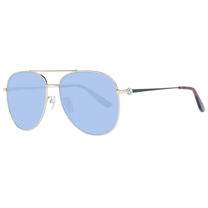 BMW Gold Men Men's Sunglasses