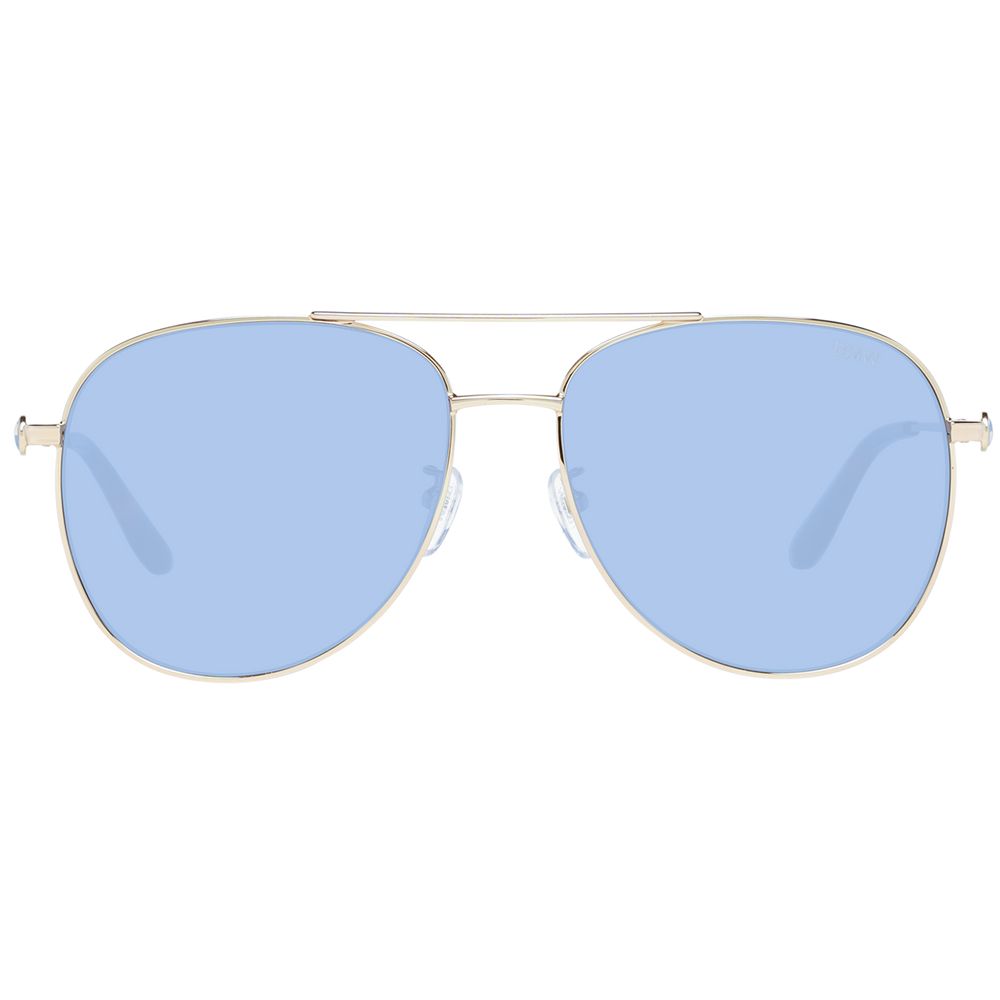 BMW Gold Men Men's Sunglasses
