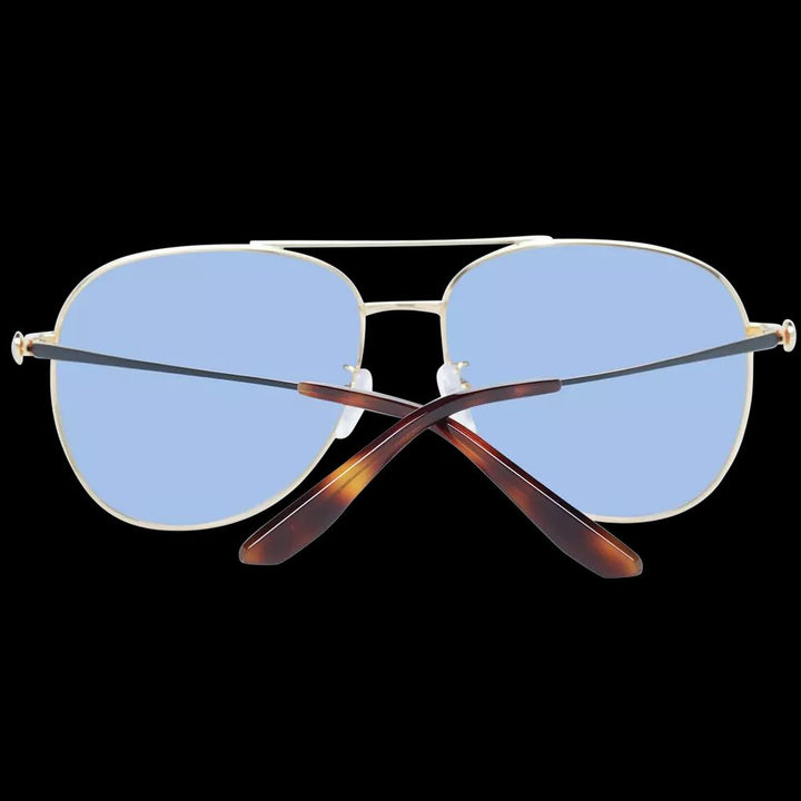 BMW Gold Men Men's Sunglasses