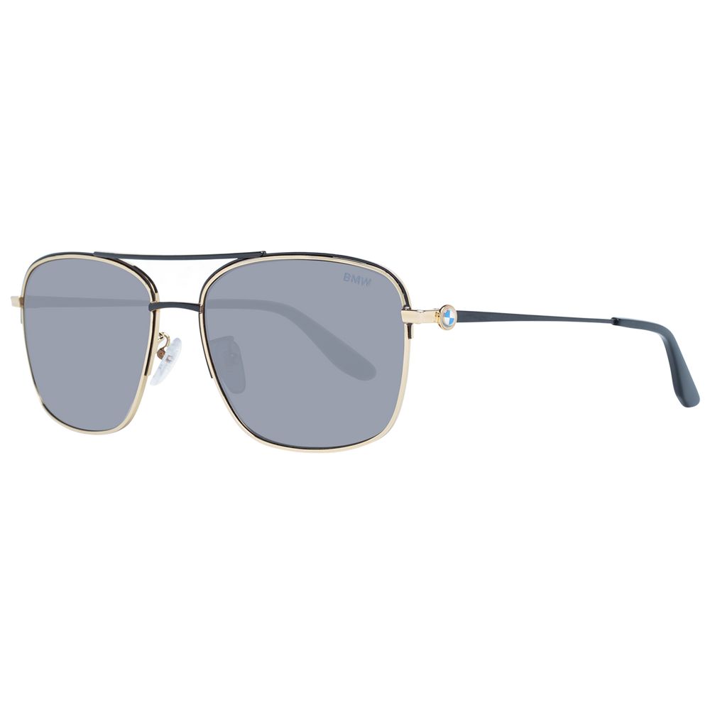 BMW Gold Men Men's Sunglasses