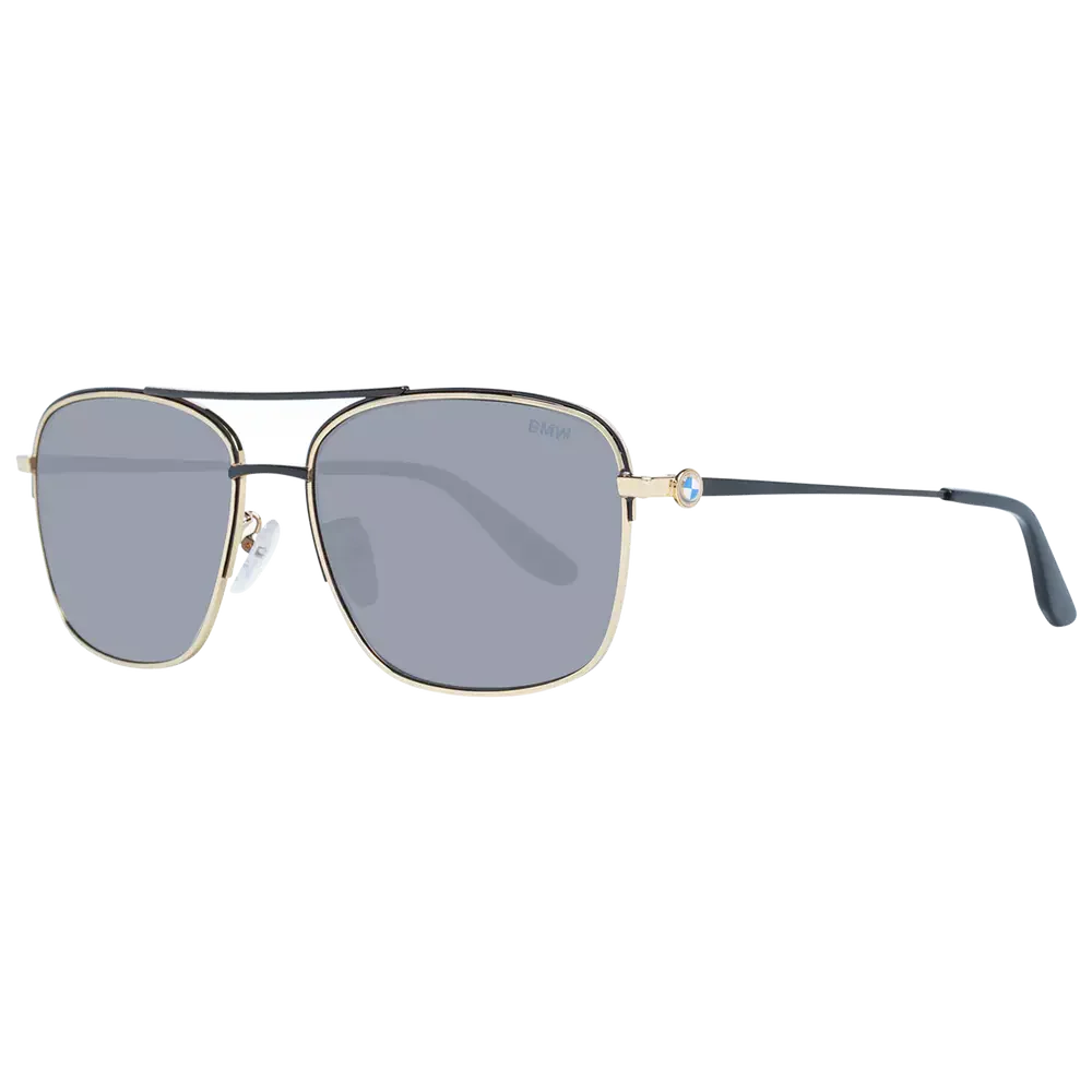 BMW Gold Men Men's Sunglasses