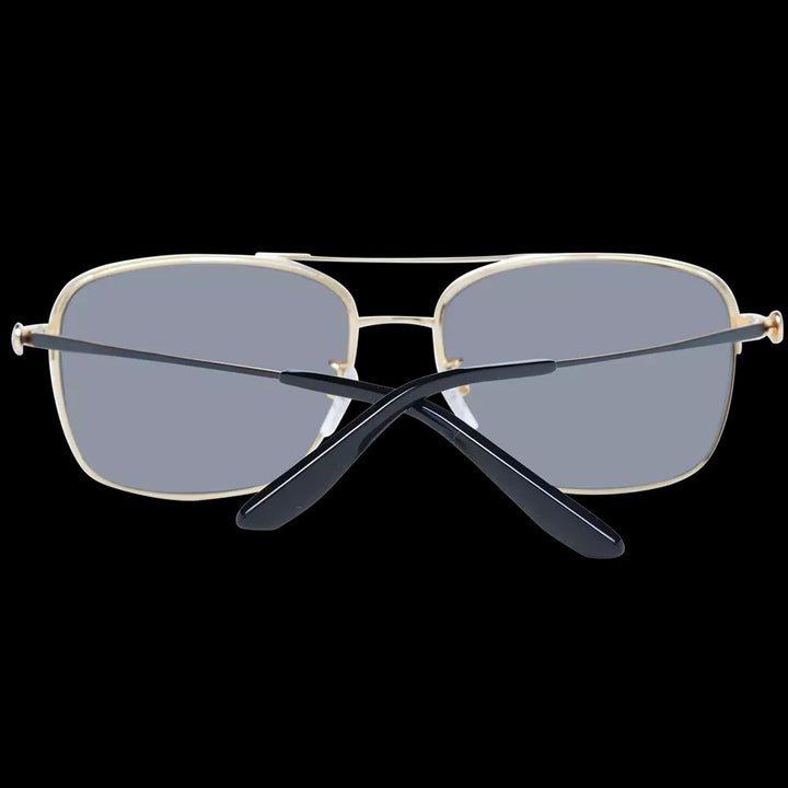BMW Gold Men Men's Sunglasses