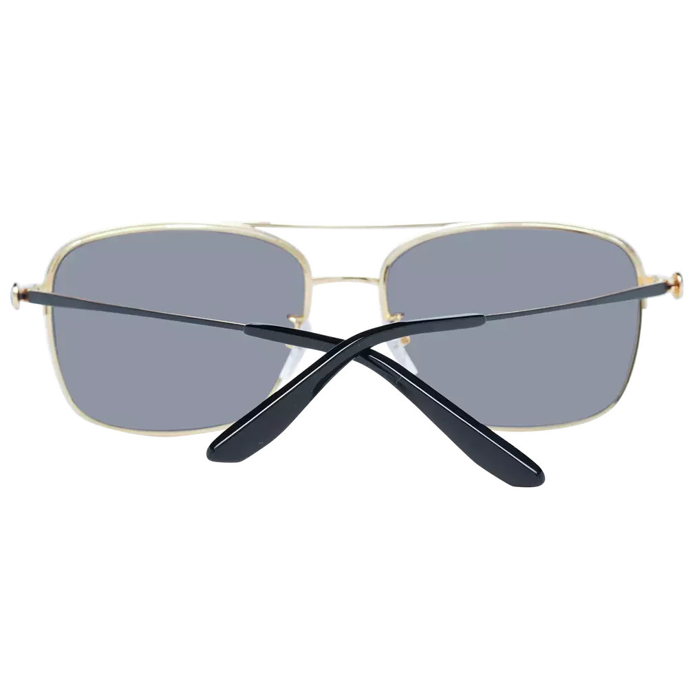 BMW Gold Men Men's Sunglasses