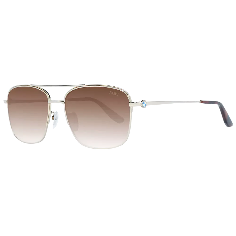 BMW Gold Men Men's Sunglasses
