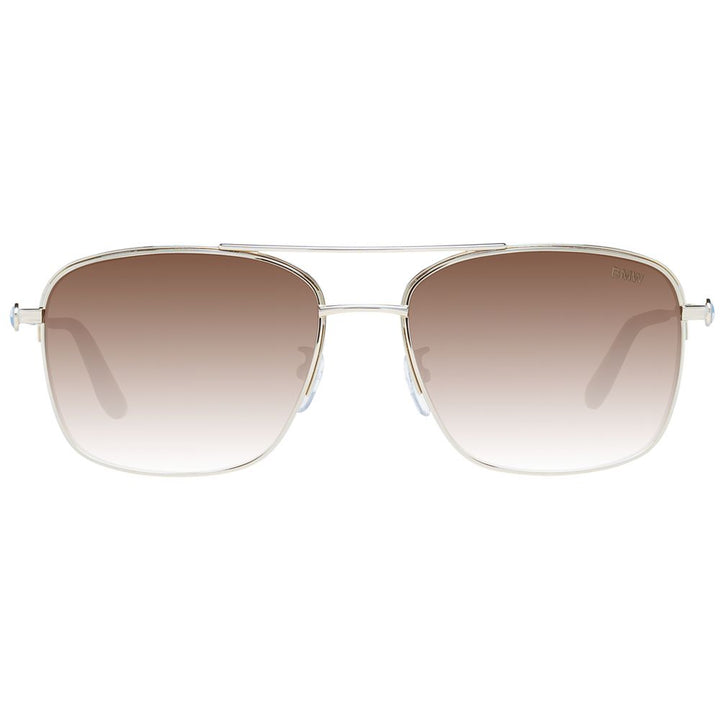 BMW Gold Men Men's Sunglasses